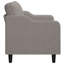 2-personers sofa 120 cm stof gråbrun
