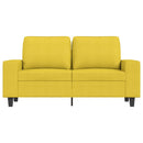 2-personers sofa 120 cm stof lysegul