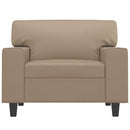 lænestol 60 cm kunstlæder Cappuccino