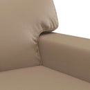 lænestol 60 cm kunstlæder Cappuccino