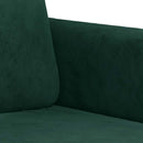 lænestol 60 cm velour lysegrøn