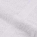 gæstehåndklæder FROGN 10 stk. hvid 30x50 cm 360 gsm