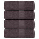 vaskeklude FROGN 4 stk. antracit 15x21 cm 360 g/m²