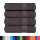 badehåndklæder FROGN 4 stk. antracit 100x150 cm 360 g/m²
