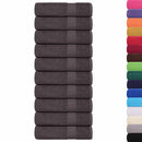 badehåndklæder FROGN 10 stk. antracit 100x150 cm 360 g/m²
