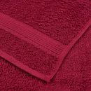 badehåndklæder FROGN 4 stk. bordeaux 100x150 cm 360 gsm