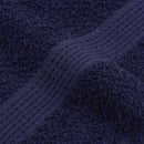 badehåndklæder FROGN 10 stk. marineblå 70x140 cm 360 gsm