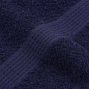 badehåndklæder FROGN 2 stk. marineblå 100x150 cm 360 gsm