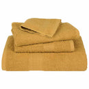 håndklæder FROGN 2 stk. guld 50x100 cm 360 gsm