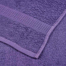 brusehåndklæder FROGN 4 stk. lilla 70x140 cm 360 gsm