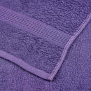 saunahåndklæder FROGN 4 stk. lilla 80x200 cm 360 gsm