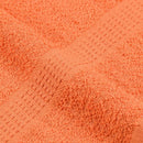 håndklæder FROGN 4 stk. orange 100x200 cm 360 gsm