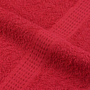 badehåndklæder FROGN 2 stk. rød 100x150 cm 360 gsm