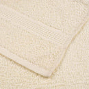 brusehåndklæder FROGN 4 stk. cremefarvet 70x140 cm 360 gsm