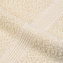 brusehåndklæder FROGN 4 stk. cremefarvet 70x140 cm 360 gsm