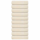 badehåndklæder FROGN 10 stk. cremefarvet 100x150 cm 360 g/m²