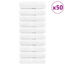 Premium gæstehåndklæder SOLUND 50 stk. hvid 30x50 cm 600 gsm