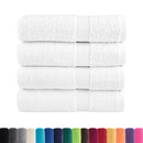 Premium håndklæder SOLUND 4 stk. hvid 50x100 cm 600 gsm
