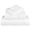 Premium håndklæder SOLUND 4 stk. hvid 50x100 cm 600 gsm
