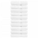 Premium badehåndklæder SOLUND 10 stk. hvid 100x150 cm 600 gsm
