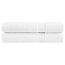 Premium saunahåndklæder SOLUND 2 stk. hvid 80x200 cm 600 gsm