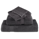 Premium vaskeklude SOLUND 50 stk Antracit 15x21 cm 600 gsm