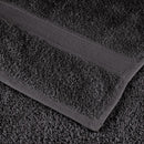 Premium vaskehåndklæder SOLUND 4 stk. antracit 30x30 cm 600 gsm