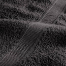 Premium badehåndklæder SOLUND 2 stk. antracit 70x140 cm 600 gsm