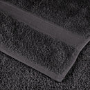 Premium håndklæder SOLUND 2 stk. antracit 100x200 cm 600 gsm