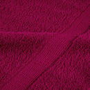 Premium gæstehåndklæder SOLUND 4 stk. bordeaux 30x50 cm 600 gsm