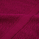 Premium gæstehåndklæder SOLUND 10 stk. bordeaux 30x50 cm 600 gsm