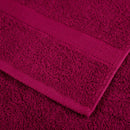 Premium håndklæder SOLUND 2 stk. bordeaux 50x100 cm 600 gsm