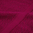Premium håndklæder SOLUND 2 stk. bordeaux 50x100 cm 600 gsm