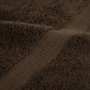 Premium badehåndklæder SOLUND 10 stk. brun 100x150 cm 600 gsm