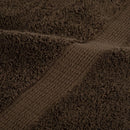 Premium håndklæder SOLUND 4 stk. brun 100x200 cm 600 gsm