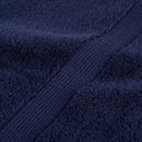 Premium håndklæder SOLUND 2 stk. marineblå 50x100 cm 600 gsm