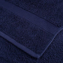 Premium badehåndklæder SOLUND 2 stk. marineblå 100x150 cm 600 gsm
