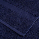 Premium saunahåndklæder SOLUND 2 stk. marineblå 80x200 cm 600 gsm