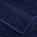 Premium håndklæder SOLUND 2 stk. marineblå 100x200 cm 600 gsm