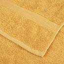 Premium håndklæder SOLUND 2 stk. guld 50x100 cm 600 gsm