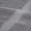 Premium badehåndklæder SOLUND 4 stk. grå 70x140 cm 600 gsm