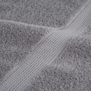 Premium saunahåndklæder SOLUND 10 stk. grå 80x200 cm 600 gsm