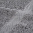 Premium håndklæder SOLUND 4 stk. grå 100x200 cm 600 gsm