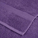 håndklæder SOLUND 4 stk. Premium 100x200 cm 600 g/m2 lilla
