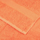 Premium vaskehåndklæder SOLUND 2 stk. orange 30x30 cm 600 gsm