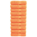 håndklæder SOLUND 10 stk. Premium 50x100 cm 600 g/m2 orange