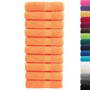 håndklæder SOLUND 10 stk. Premium 70x140 cm 600 g/m2 orange