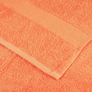Premium badehåndklæder SOLUND 2 stk. orange 100x150 cm 600 gsm