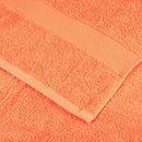 Premium badehåndklæder SOLUND 10 stk. orange 100x150 cm 600 gsm