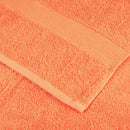 saunahåndklæder SOLUND 4 stk. Premium 80x200 cm 600 g/m2 orange